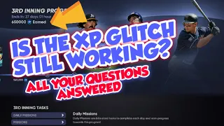 XP GLITCH STILL WORKING IN MLB THE SHOW 21? ALL QUESTIONS ANSWERED ABOUT THE XP GLITCH RTTS