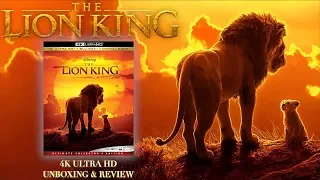 THE LION KING (2019 LIVE ACTION) - 4K Ultra HD - Unboxing Review | BLURAY DAN