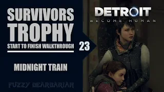 DETROIT: BECOME HUMAN - Survivors Trophy Walkthrough 23 - Midnight Train