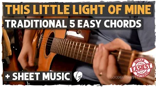 How to Play This Little Light of Mine on Guitar - Easy Tutorial for Beginners