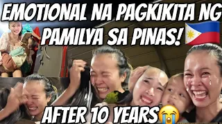 EMOTIONAL SURPRISE AT PAGKIKITA NG PAMILYA SA PINAS + AFTER 10 YEARS NAGKITA DIN KAMI😭