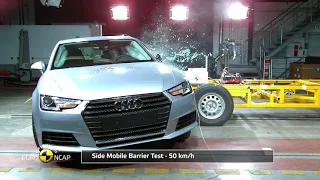 Euro NCAP Crash Test of Audi A4/A5