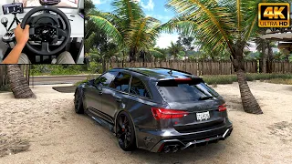 850HP Audi RS 6 Avant | Forza Horizon 5 | Thrustmaster T300RS gameplay