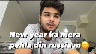 First day of new year in Russia|daily life|international student|mbbs|Russia| vlog 45