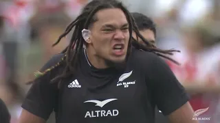 All Blacks XV haka vs Japan (Tokyo)