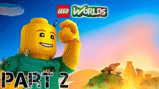 LEGO Worlds PS4 | Gameplay Walkthrough Part 2