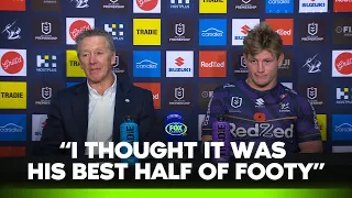 'When he went off, he wasn't limping, so that's a good sign!' | Storm Press Conference | Fox League