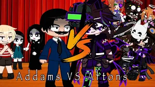 Aftons VS Addams Family[]Singing Battle[]GCMV[]Kinda Lazy[]