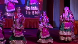 Ghumar dance, mahavir janmakalyanak, margam academy, Jain Social Group Gandhidham
