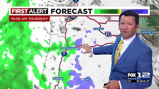 First Alert Monday evening FOX 12 weather forecast (11/27)