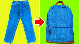 26 BRILLIANT HACKS AND CRAFTS WITH YOUR OLD JEANS