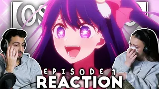 THIS SHOCKED US!! 😭 Oshi No Ko Episode 1 REACTION! | Mother and Children