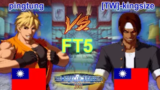 KOF 2002 - pingtung vs [TW]-kingsize FT5