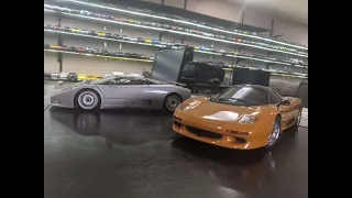 1:18 Diecast Review Unboxing Autoart Bugatti EB110 and Jaguar XJR-15 by Cult Scale