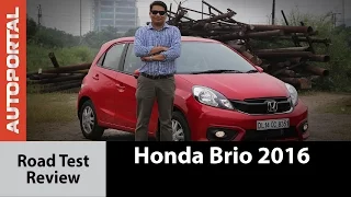 2016 Honda Brio Test Drive Review - Autoportal