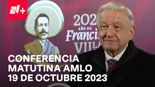 Conferencia de AMLO Hoy / 19 de octubre de 2023