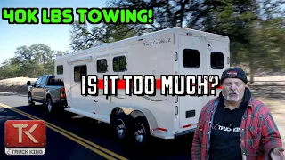 Has Ford Pushed it Too Far? 2023 Ford Super Duty Can Tow 40K LBS! But Should It?