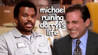 michael scott enraging darryl for 8 and a half minutes | The Office | Comedy Bites