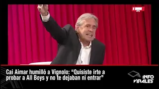 Cai Aimar humilló a Vignolo: “Quisiste irte a probar a All Boys y no te dejaban ni entrar”