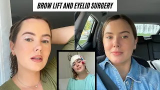 MY EYELID SURGERY AND BROW LIFT - RECOVERY & RESULTS