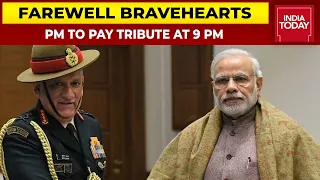 Farewell Bravehearts: Mortal Remains To Arrive In Delhi Today, PM To Pay Tribute At 9 PM