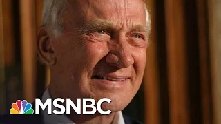 Buzz Aldrin 'Stable' After South Pole Evacuation | Andrea Mitchell | MSNBC