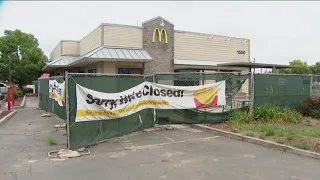 Ramona residents call scorched McDonald's building an eyesore