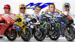 Yamaha MotoGP Top Racing Machine : YZR-M1 2002-2023