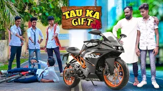 KTM LOVER//Waqt sabka badalta hai//Tau ka gift//FIRST KTM IN MIDDLE CLASS FAMILY//Crazy brothers