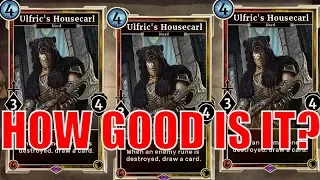 TES:Legends Ulfric's Housecarl Crusader Deck