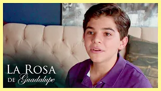 Aldo pide ayuda para que pueda valerse por sí mismo | La Rosa de Guadalupe 1/4 | Besos en la cara