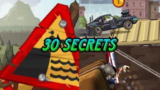 TOP 30 SECRETS in Hill Climb Racing 2