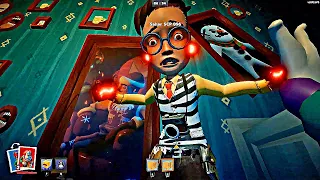 SECRET NEIGHBOR - Really Tough Game as the Clown Neighbor