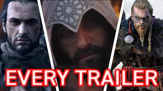 EVERY Assassin's Creed Cinematic Trailer | AC1 - Mirage 2023