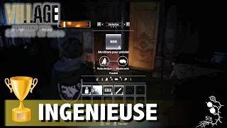 INGÉNIEUSE - FABRIQUER TOUS LES OBJETS TROPHÉE- RESIDENT EVIL 8 VILLAGE - LES OMBRES DE ROSE