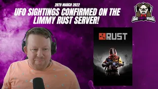 UFO sightings confirmed on the Limmy Rust server! - BigTaffMan Stream VOD 28-3-22