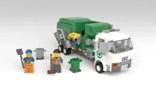 LEGO Ideas Automated Garbage Truck project