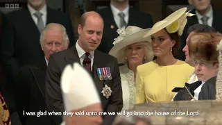 I Was Glad - Coronation Anthem - Arrival of King Charles III at St Paul's Cathedral Platinum Jubilee