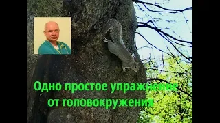 Одно простое упражнение от головокружения#головокружение#онемениевруках