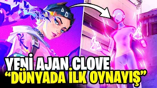 VALORANT YENİ AJAN CLOVE ile DÜNYA'DA İLK OYNAYIŞ! (İLK BELA)