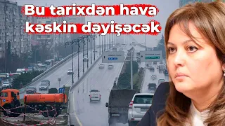 Bu tarixdən hava kəskin dəyişəcək  - XƏBƏRDARLIQ