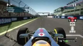 F1 2012 - Australia online hotlap - 1:22.686 no assists