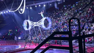 Circus Day - The Wheel of Death - Dangerous Stunt Performed