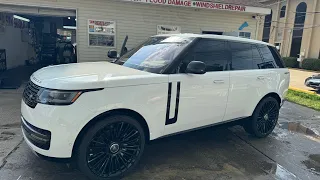 Window Tint on a 2022 range rover 5% ￼