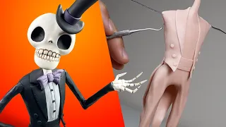 How to Make a DAPPER SKELETON! + SCULPTING KIT REVEAL! Polymer Clay Tutorial | Ace of Clay