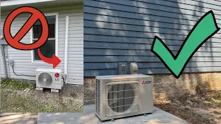 Step-by-Step Guide: Retrofit Installation of Mitsubishi Ductless Mini Split with Concealed Line Sets