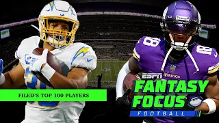 Field Yates' top 100 player rankings for 2023 | Fantasy Focus 🏈