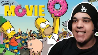 First Time Watching *The Simpsons Movie* Movie Reaction