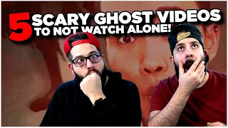 5 SCARY Ghost Videos You WON'T watch ALONE | SCARY CACA REACTION!!