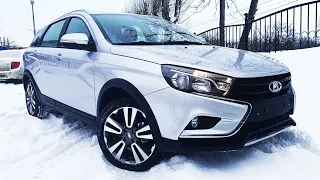 LADA VESTA SW CROSS ВПЕРВЫЕ НОВЫЙ АВТОМОБИЛЬ